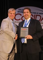 Mike Kern (Missouri Valley Conference) received a 25-Year Award.